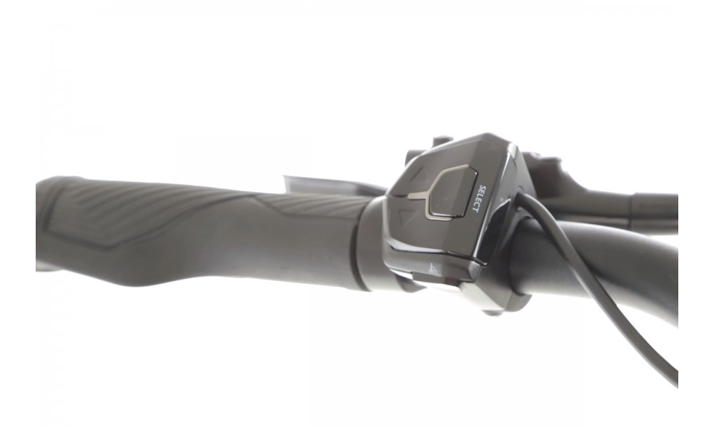 Rower miejski elektryczny R-Raymon CityRay E 7.0 CB - biało-czarny