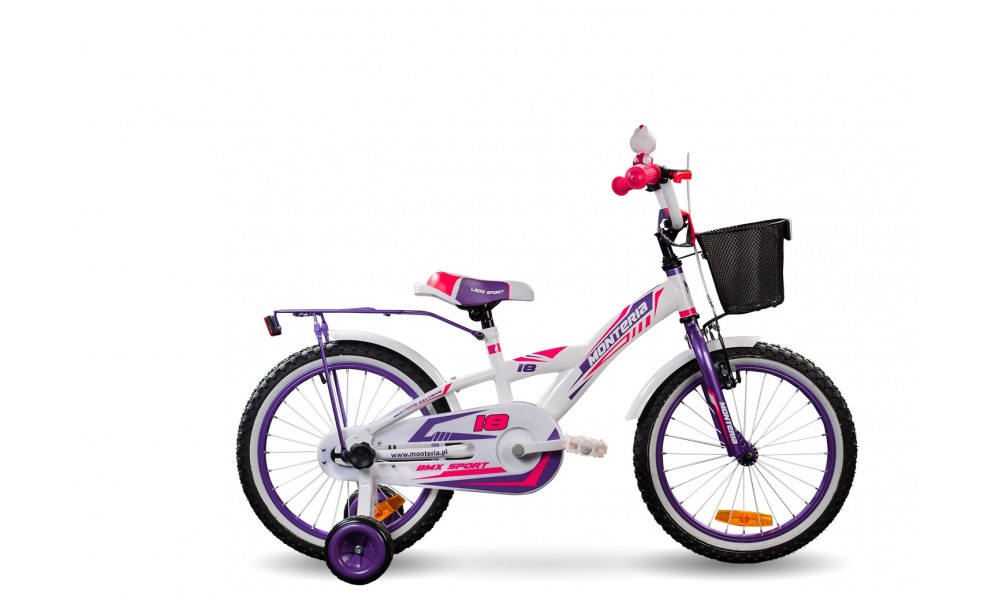 Rower dziecięcy Monteria BMX 18 Girl Alu