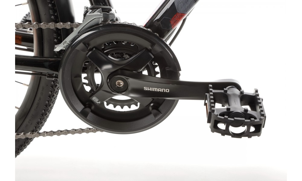 Rower crossowy Tabou Flow 2.0 EQ 2024 - czarno-czerwony