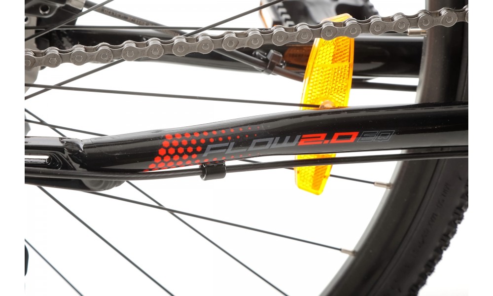 Rower crossowy Tabou Flow 2.0 EQ 2024 - czarno-czerwony