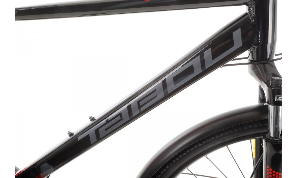 Rower crossowy Tabou Flow 2.0 EQ 2024 - czarno-czerwony