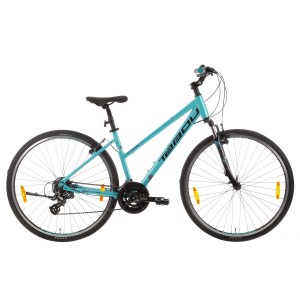 Rower crossowy Tabou Flow 1.0 W 2024 - turkusowo-czarny 1