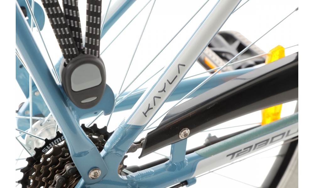 Rower miejski Tabou Kayla 2024 - niebiesko-biały