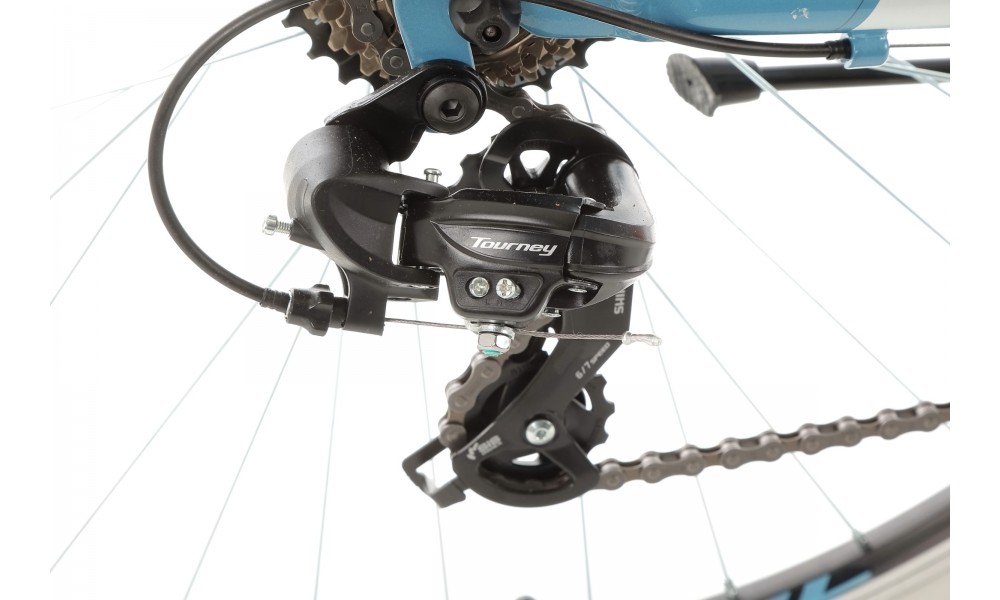 Rower miejski Tabou Kayla 2024 - niebiesko-biały