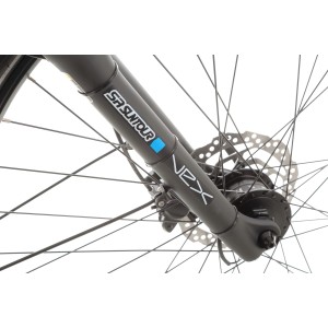 Rower trekkingowy Romet Gazela 8 2024 - grafitowy-turkusowy 2