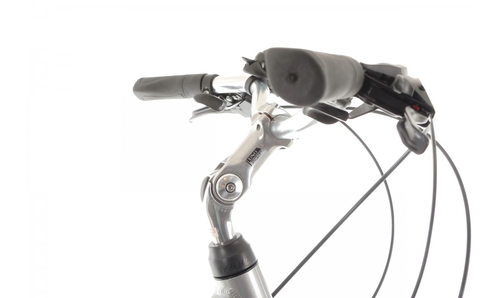 Rower trekkingowy Storm Marathon 4.0 Lady - srebrno-różowy