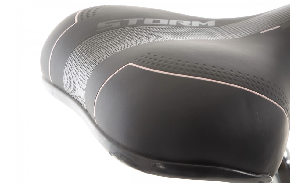 Rower trekkingowy Storm Marathon 4.0 Lady - srebrno-różowy