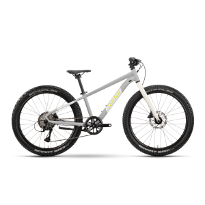 Rower młodzieżowy R-Raymon Yanga 24 Pro - szaro-biało-limonkowy 1