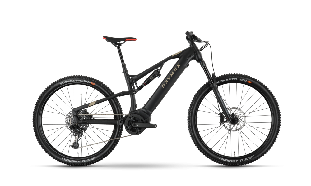 Rower górski elektryczny R-Raymon FullRay 150E 9.0 SE - czarny