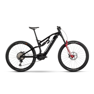 Rower górski elektryczny R-Raymon Trailray 170 Ultra - czarno-biało-czerwony 1