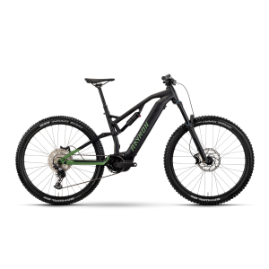 Rower górski elektryczny R-Raymon Trailray 150 - czarno-zielony 1