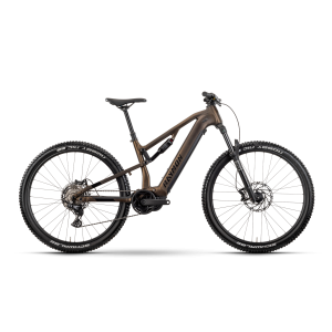 Rower górski elektryczny R-Raymon Trailray 120 Pro - brązowo-czarny 1