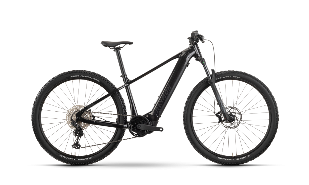 Rower górski elektryczny R-Raymon Hardray Ultra 720 - czarny