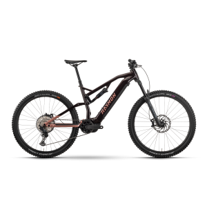 Rower górski elektryczny R-Raymon Trailray 150 Pro - bordowo-różowo-czarny 1