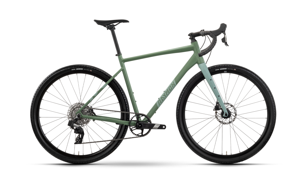 Rower gravel R-Raymon Territ Ultra - zielono-miętowy