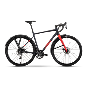 Rower gravel R-Raymon Territ Street - granatowo-czerwony 1