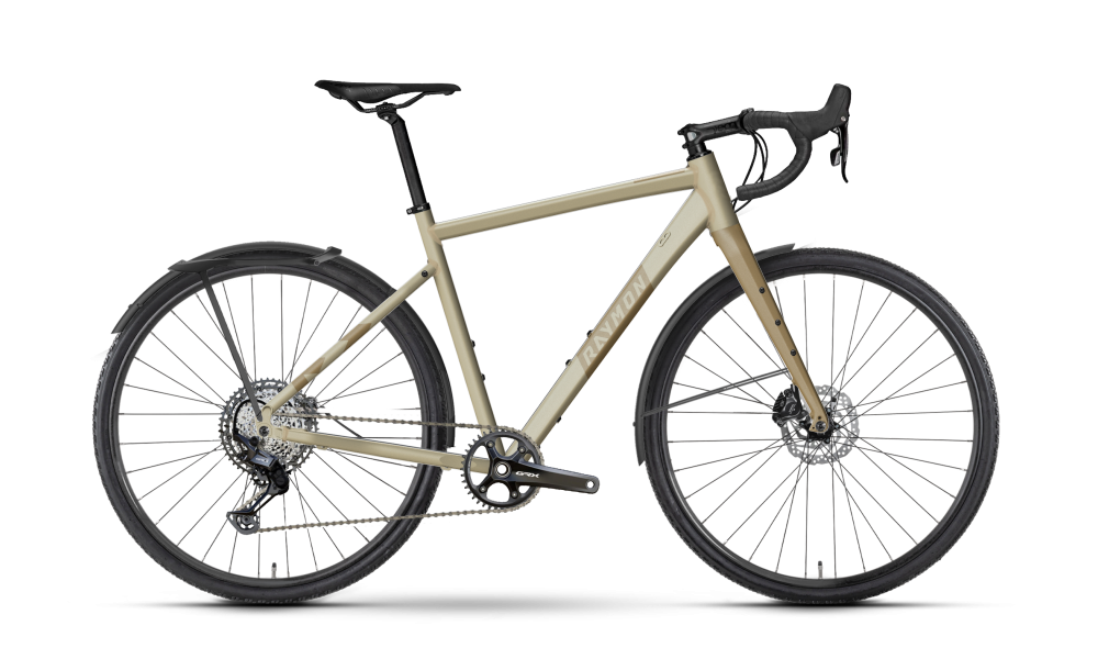 Rower gravel R-Raymon Territ Pro Street - beżowo-brązowy