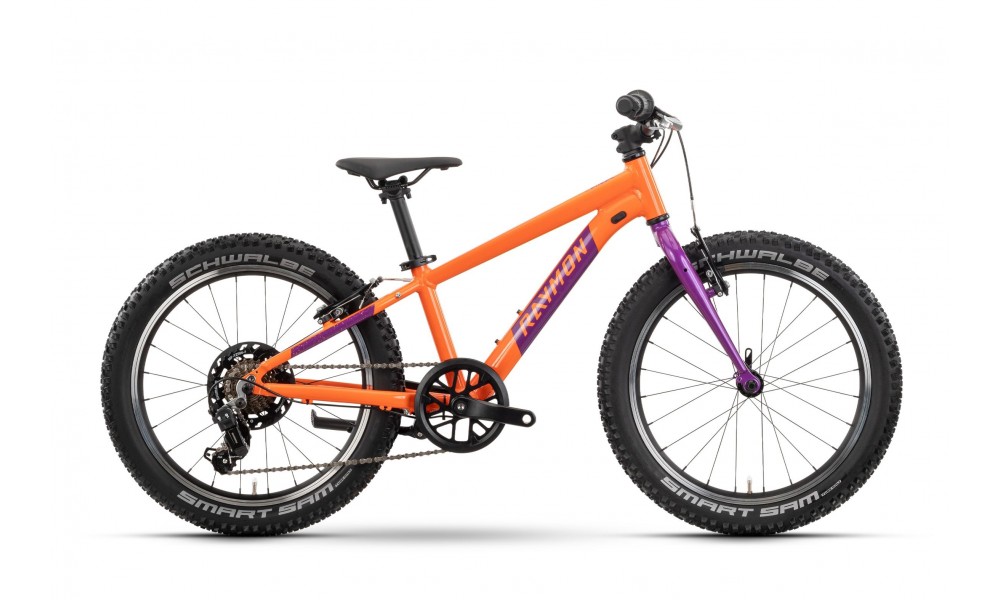 Rower dzięcięcy R-Raymon Yanga 20 - pomarańczowo-fioletowy