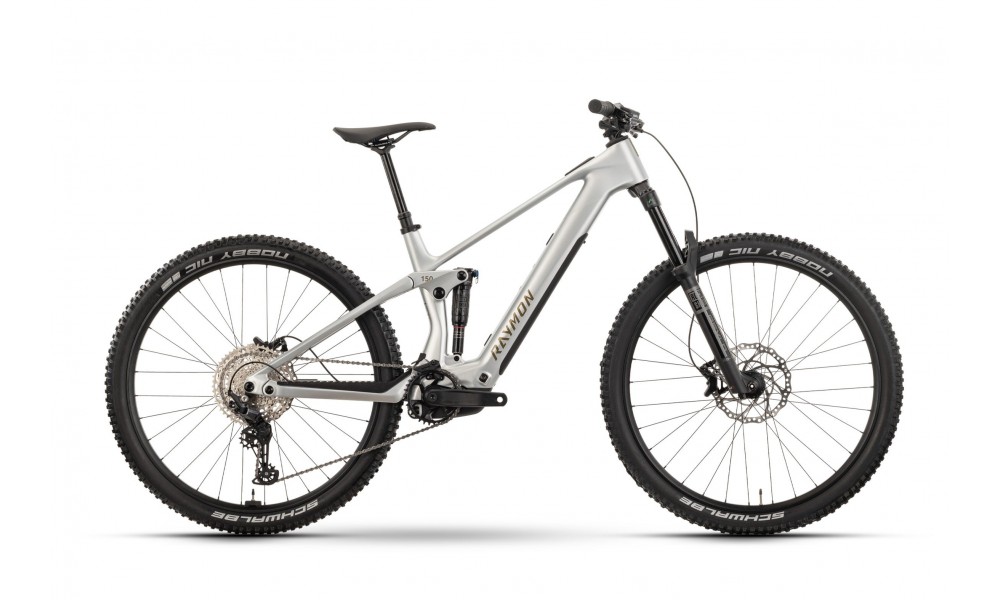Rower górski elektryczny R-Raymon Airok - srebrny