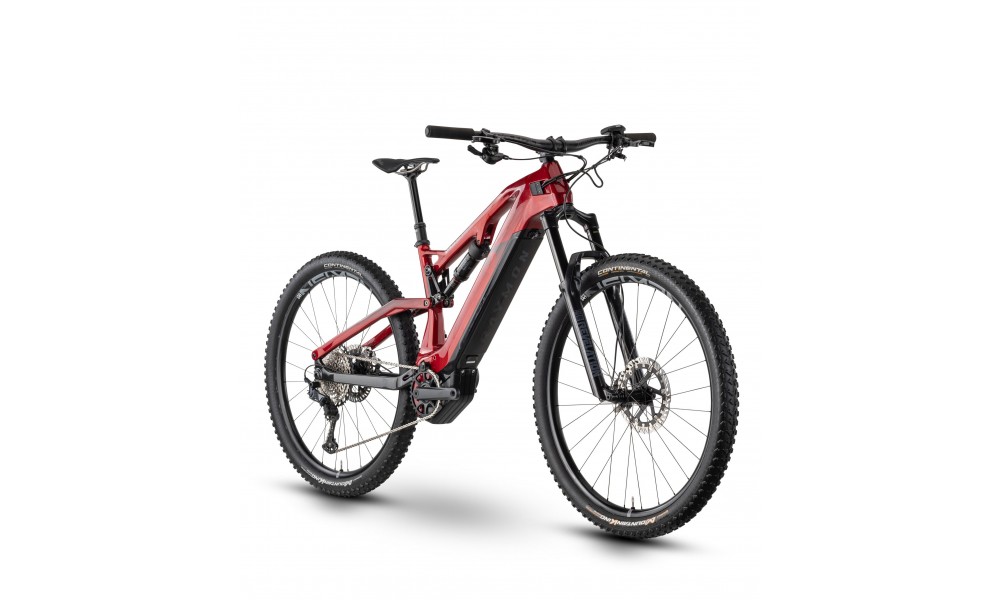 Rower górski elektryczny R-Raymon AirRay 10.0 SE - czerwono-czarny