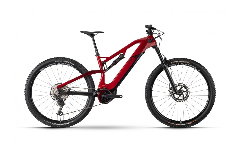 Rower górski elektryczny R-Raymon AirRay 10.0 SE - czerwono-czarny