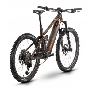 Rower górski elektryczny R-Raymon Tarok Air - brązowo-pomarańczowy 2