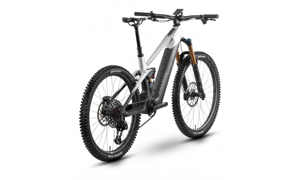 Rower górski elektryczny R-Raymon Tarok Ultra - szaro-srebrny