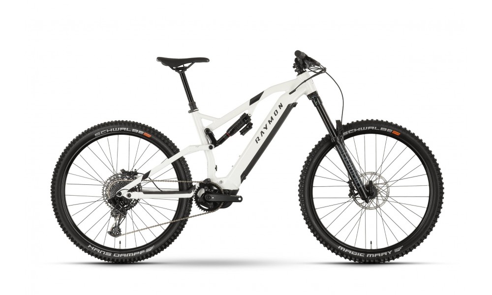 Rower górski elektryczny R-Raymon TrailRay 160E 10.0 SE - biały