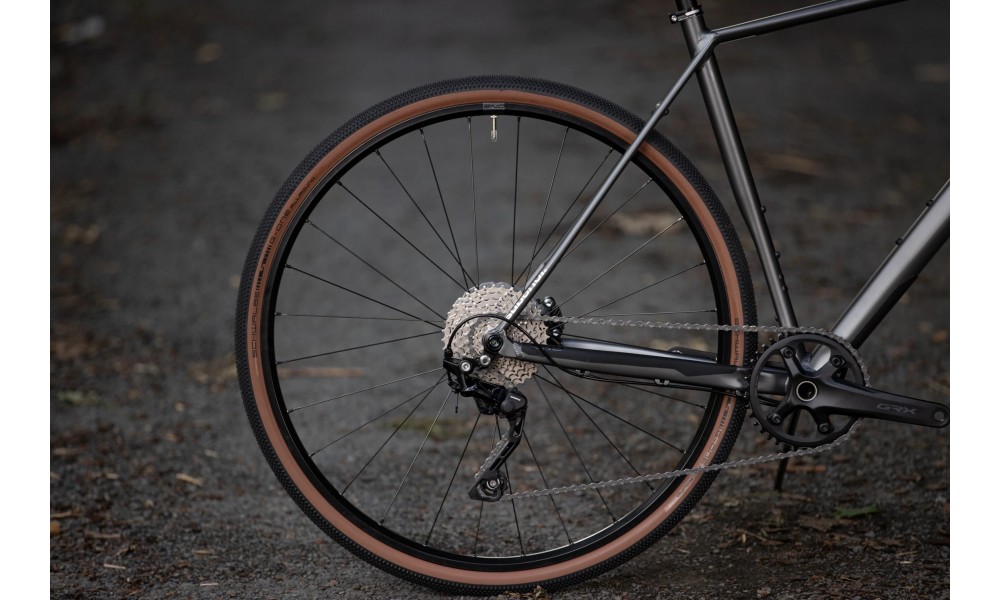 Rower gravel superior X-ROAD 6.2 GR 2024 - antracytowo-czarny