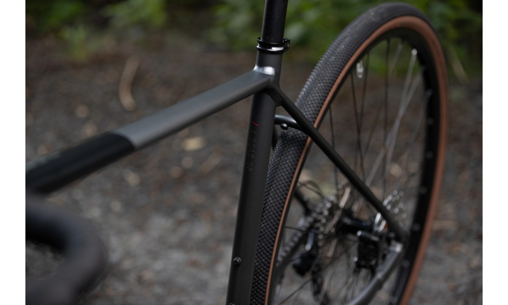 Rower gravel superior X-ROAD 6.2 GR 2024 - antracytowo-czarny