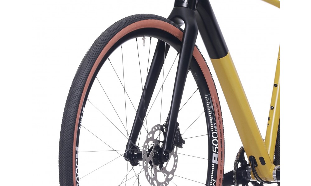 Rower gravel Superior XR 6.5 GR 2025 - musztardowo-czarny