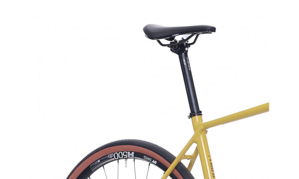 Rower gravel Superior XR 6.5 GR 2025 - musztardowo-czarny