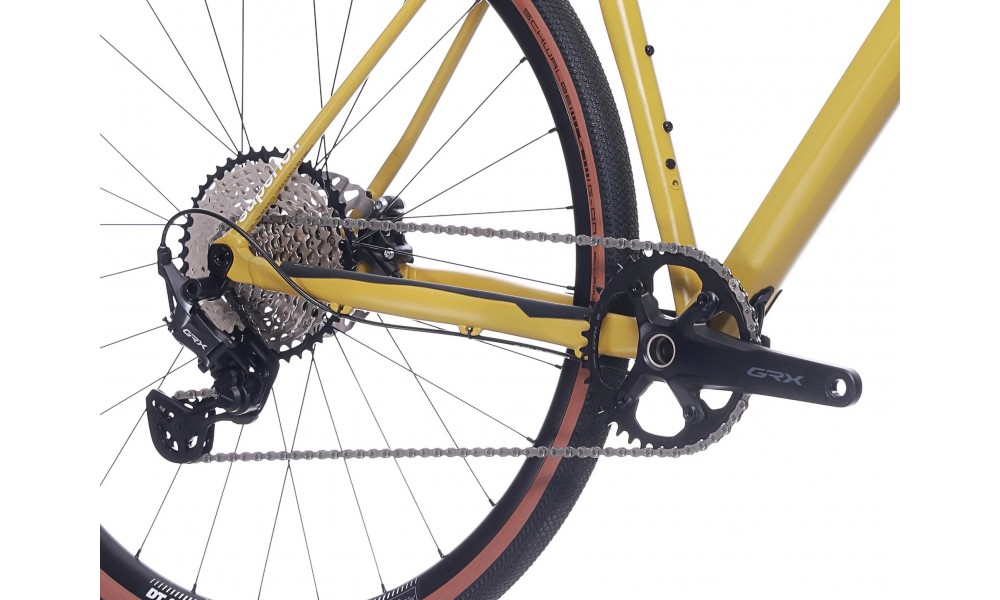 Rower gravel Superior XR 6.5 GR 2025 - musztardowo-czarny