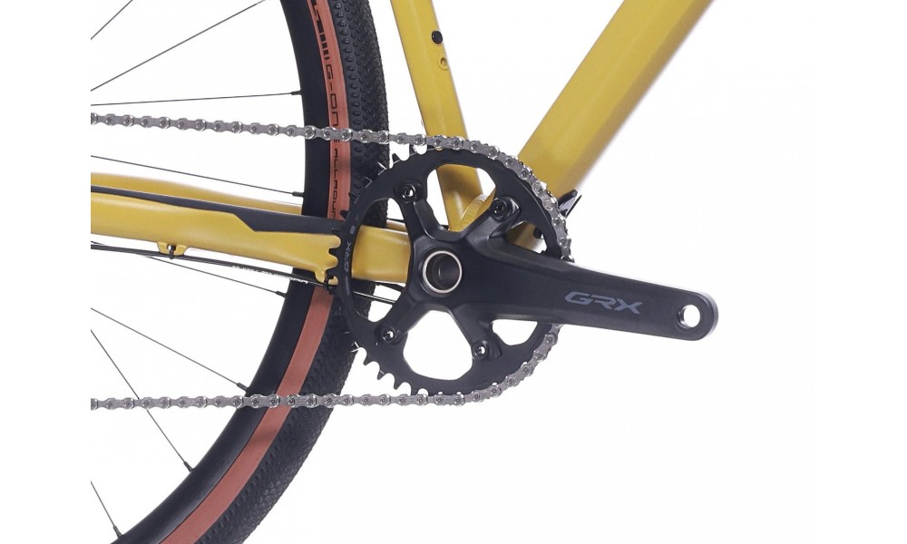 Rower gravel Superior XR 6.5 GR 2025 - musztardowo-czarny