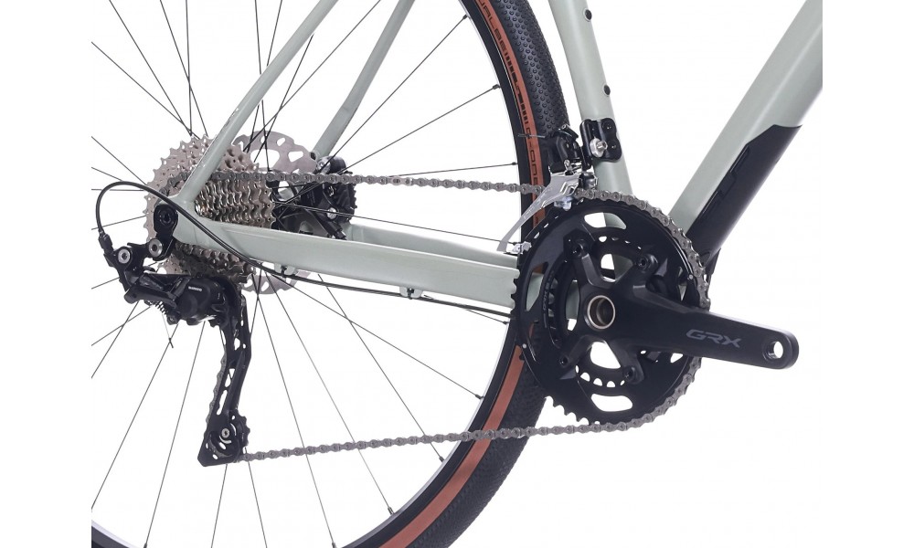 Rower gravel Superior XR 6.4 GR 2025 - szaro-czarny