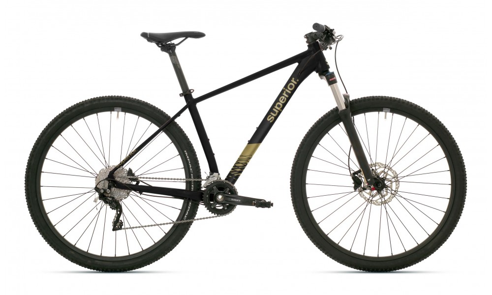 Rower górski Superior XC 6.1 2024 - czarno-złoty