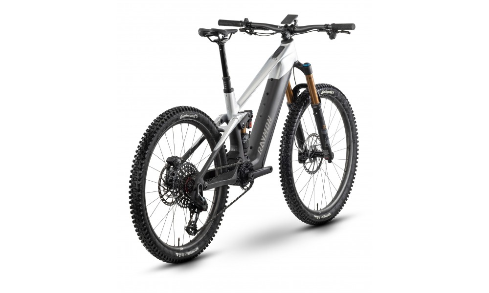 Rower górski elektryczny R-Raymon Tarok Ultra - czarno-srebrny