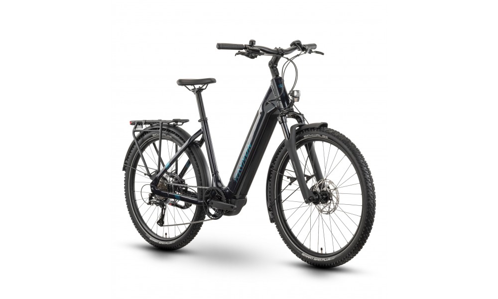 Rower trekkingowy elektryczny R-Raymon Tourray 630 Wave - granatowy