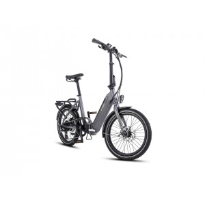 Rower miejski składany Romet E-Wigry 1.0 504Wh - grafitowy 2