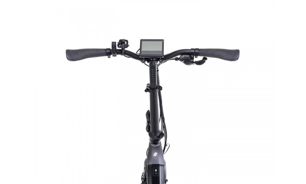 Rower miejski składany Romet E-Wigry 1.0 504Wh - grafitowy