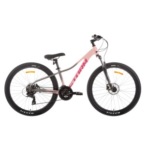 Rower górski Storm Shark Lady 2.0 27,5 - różowo-grafitowy 1