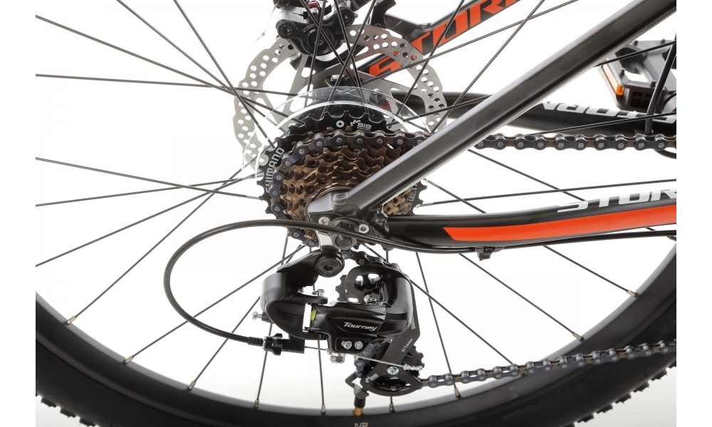 Rower górski Storm Racer 26 1.0 2MD - pomarańczowo-czarny