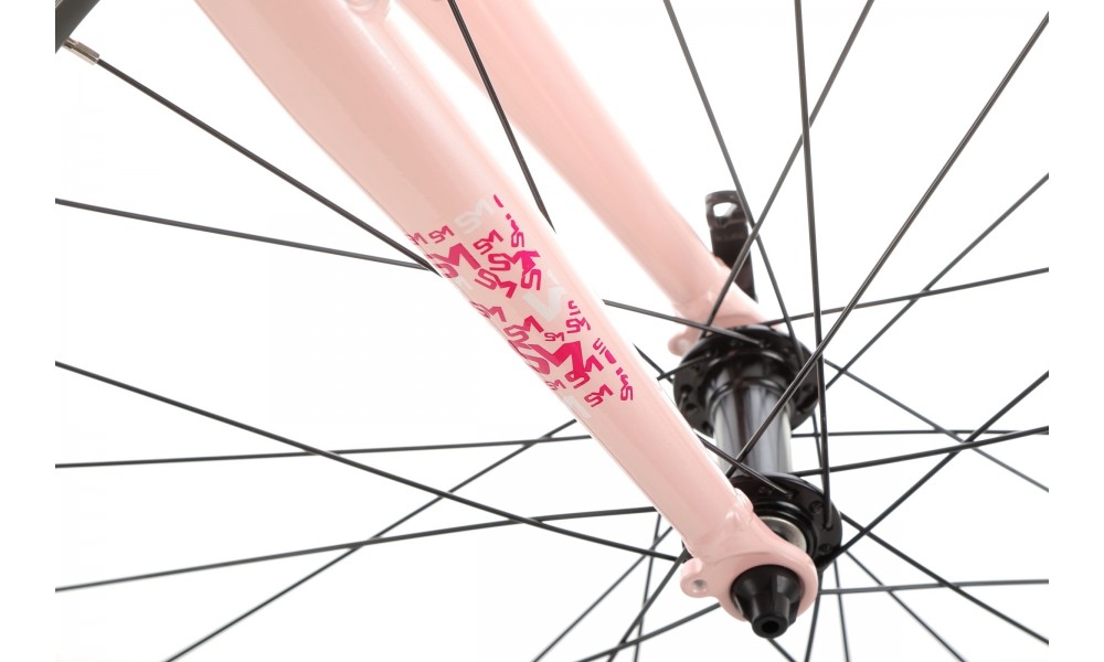 Rower młodzieżowy Storm Bella 24 - perłowy