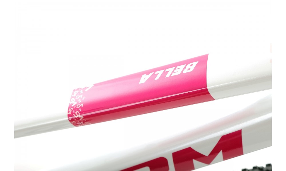 Rower młodzieżowy Storm Bella 24 - perłowy