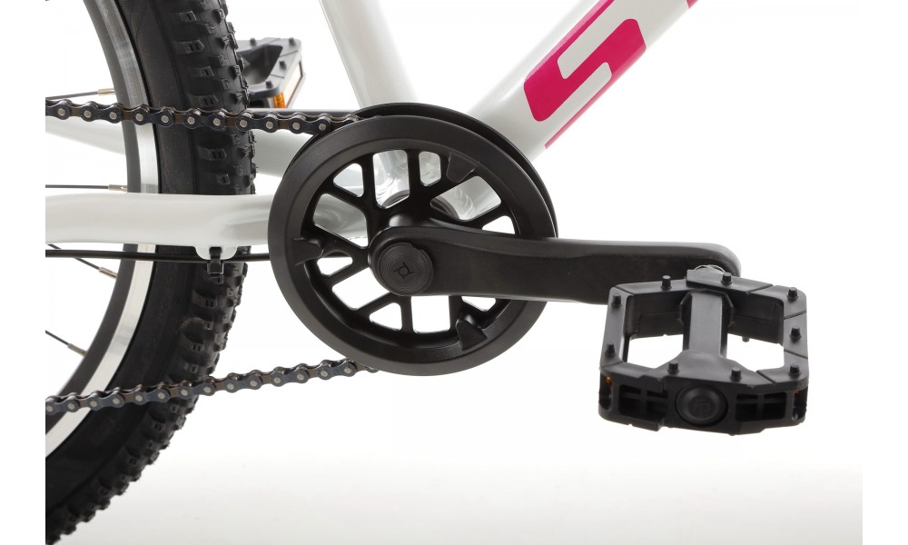 Rower młodzieżowy Storm Bella 24 - perłowy