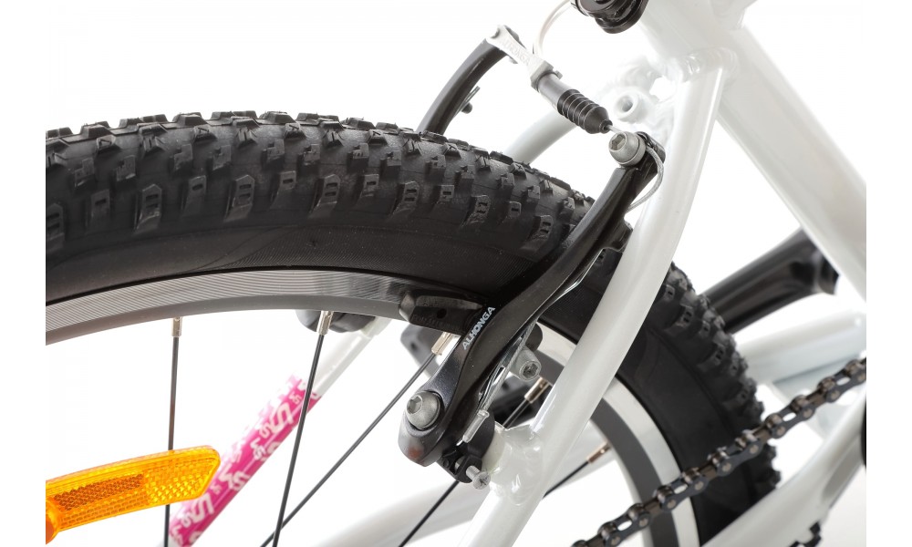 Rower młodzieżowy Storm Bella 24 - perłowy