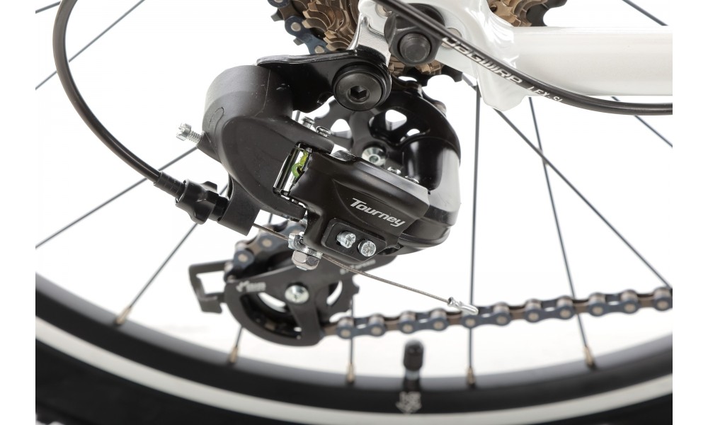 Rower młodzieżowy Storm Bella 24 - perłowy