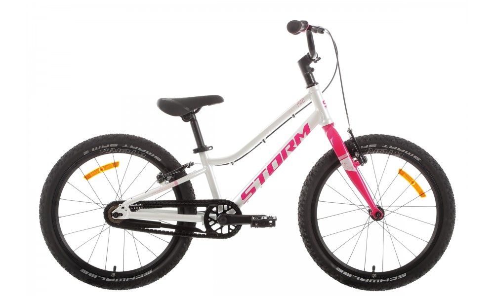 Rower dziecięcy Storm Sky 20 Super Light - perłowy