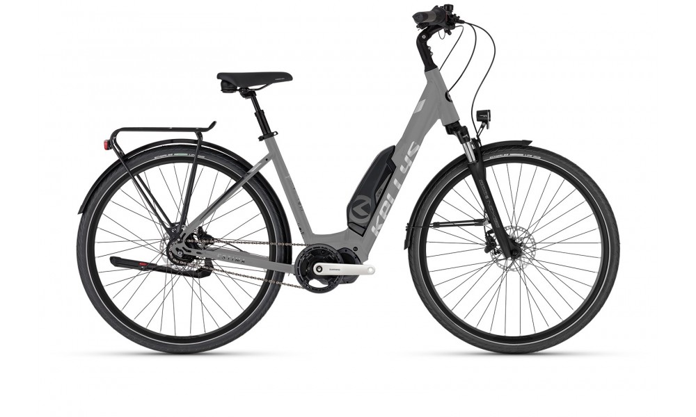 Rower miejski elektryczny Kellys Estima 40 SH 025 - szary
