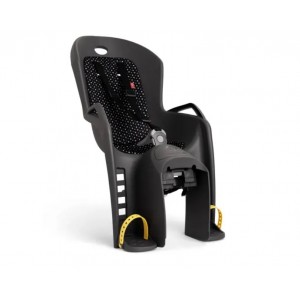 Fotelik Hamax Amiga na bagażnik ciemnoszary czarna wyściółka 1